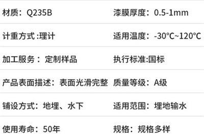 阿勒泰热浸塑钢管厂家产品性能特点
